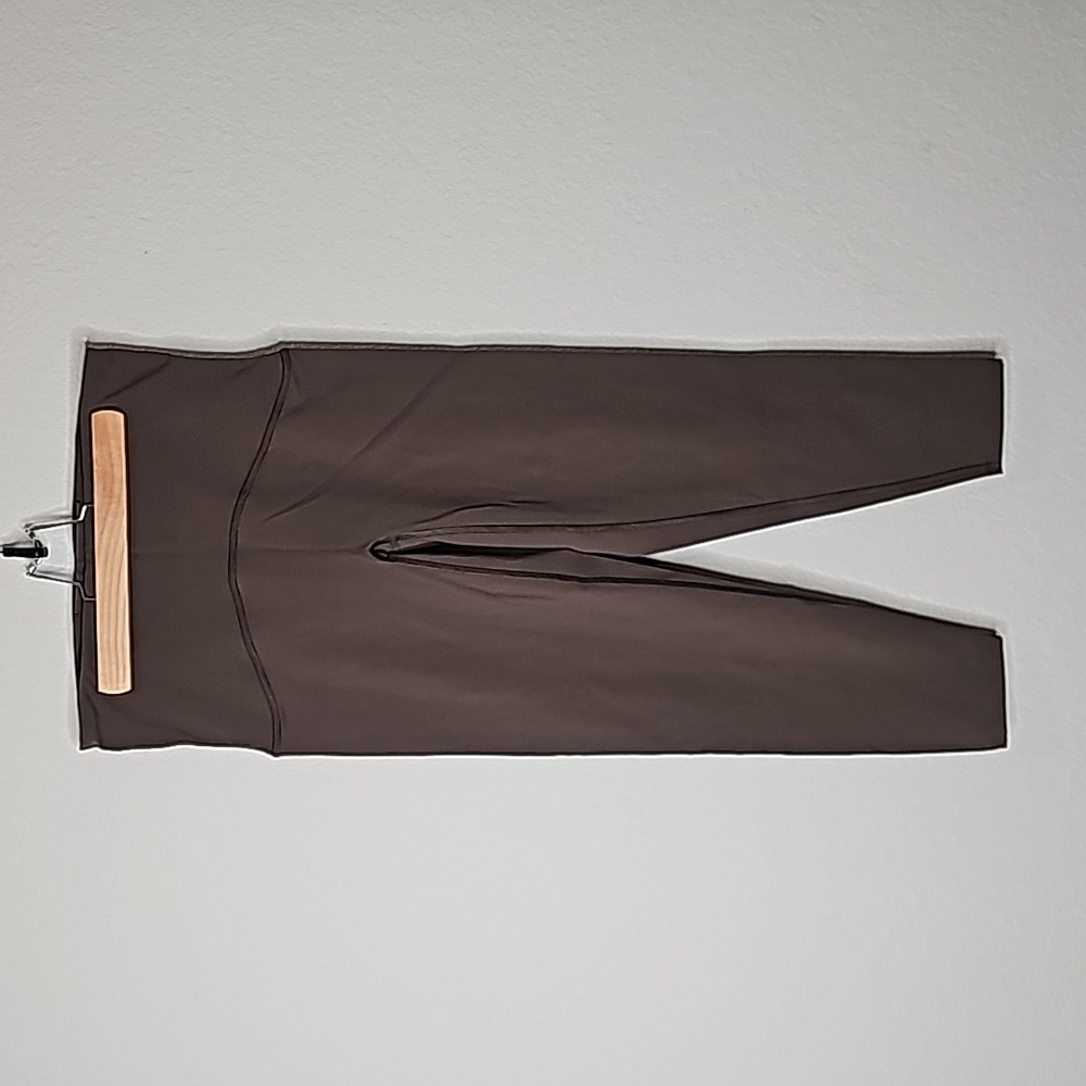 SPANX 7/8 BROWN LEGGINGS SIZE LARGE